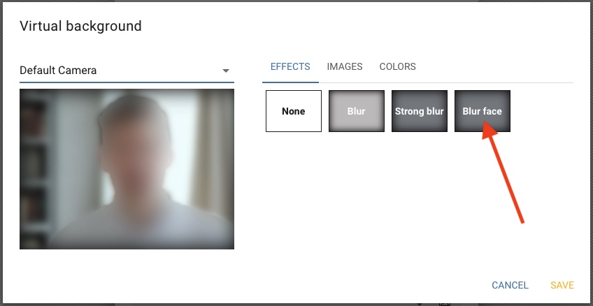 Blurred Face Editor
