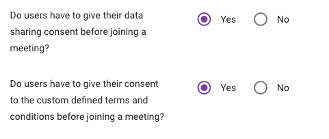A screenshot additional configuration options.