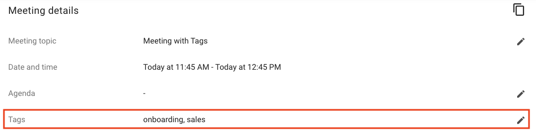 Screenshot Meeting Summary