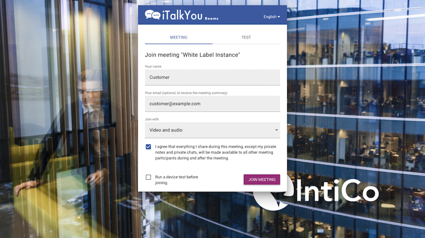 Whitelabel Video Conferencing Screenshot 3